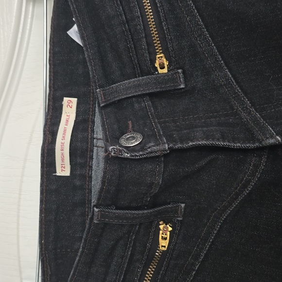 Levi's 721 high rise skinny ankle - Picture 2 of 4